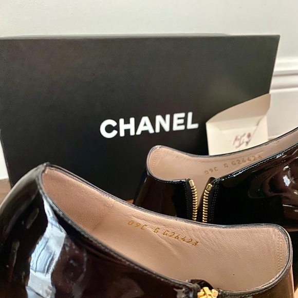 Chanel Patent Leather Booties - Picture 6 of 13